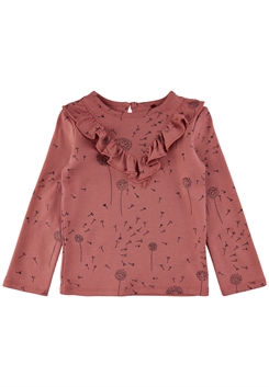 Soft Gallery Karla Tee – Löwenzahn – Ziegelstaub